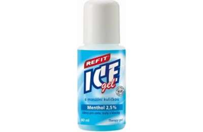 Refit Ice gel roll-on Menthol 2.5% Охлаждающий гель с роликом 80 мл
